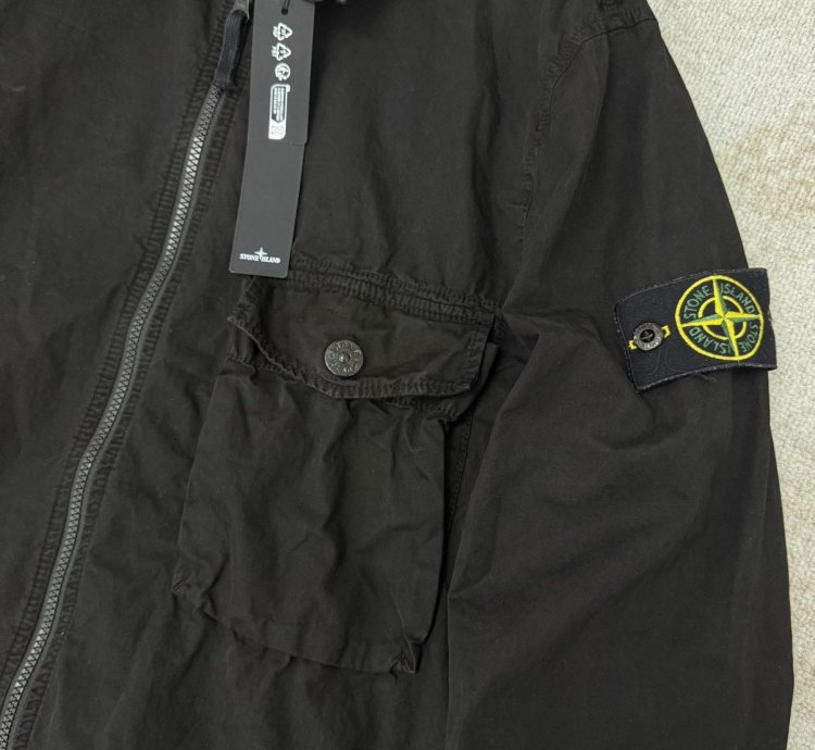 Stone Island Garment Dyed Overshirt