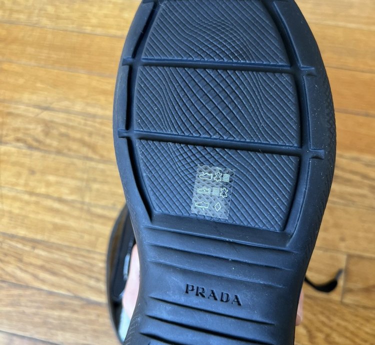 Prada America Cup Patent Leather Sneaker