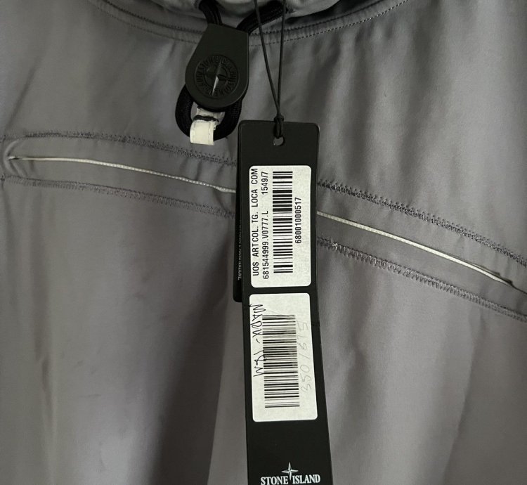 Stone Island Garment Dyed Plated Reflective Jacket