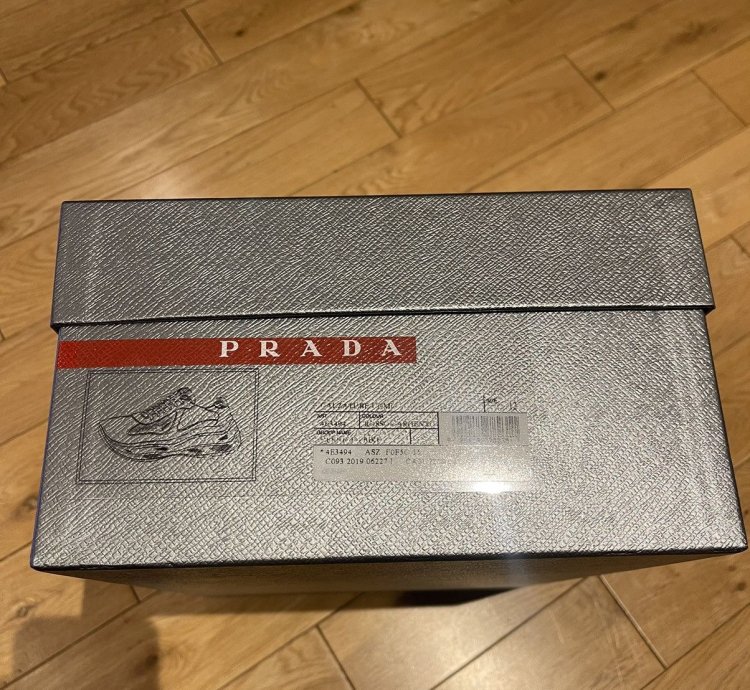 Prada America Cup Patent Red Sneaker