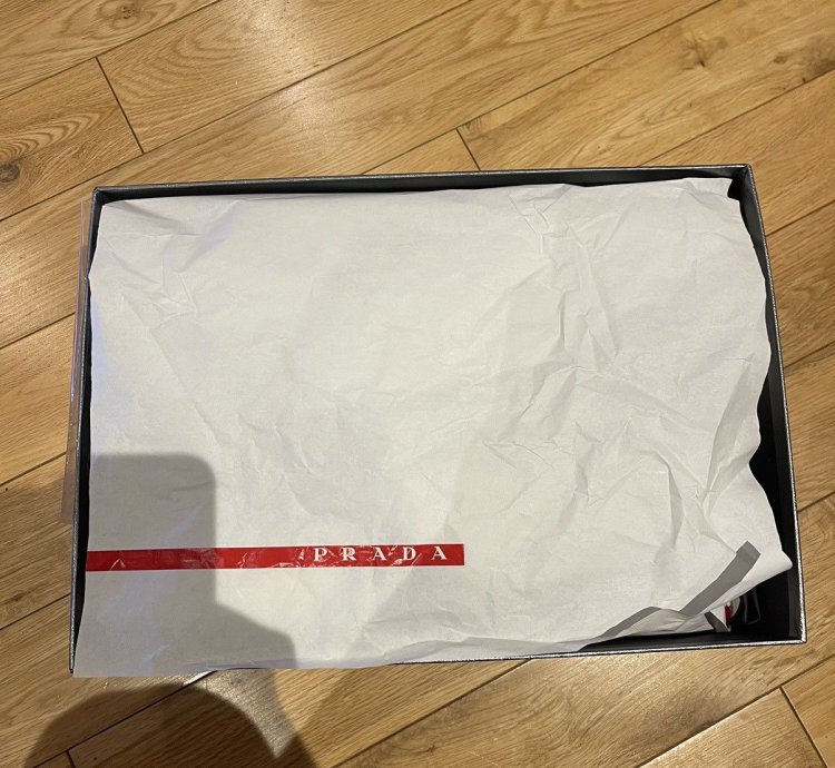 Prada America Cup Patent Red Sneaker