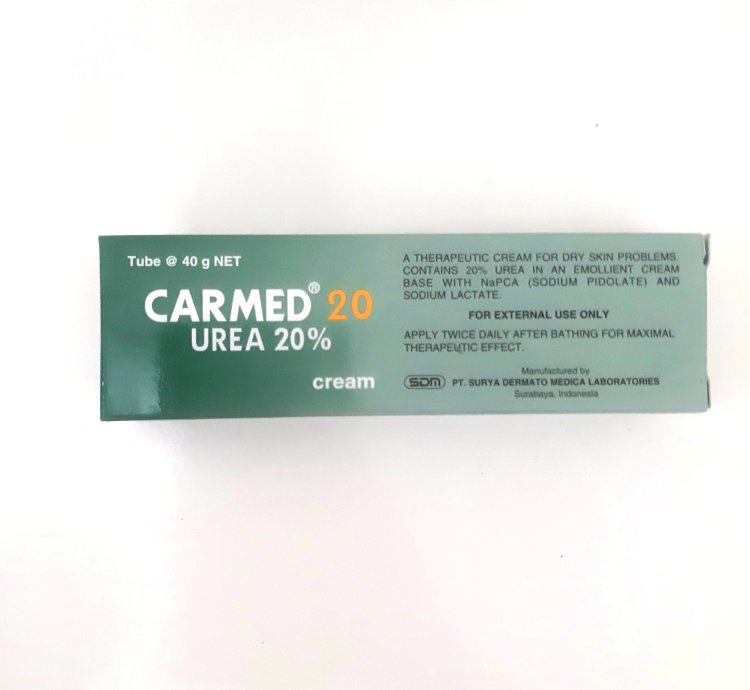 Urea 20 Carmed Cream 40gr Original Product