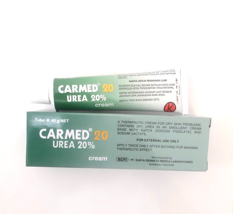 Urea 20 Carmed Cream 40gr Original Product
