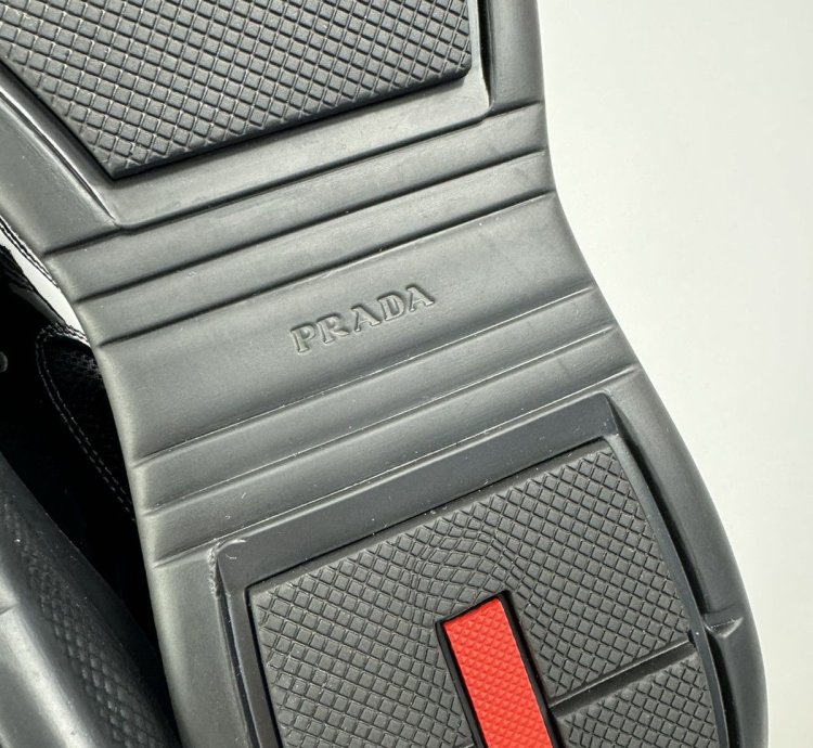 Prada America Cup Patent Sneakers