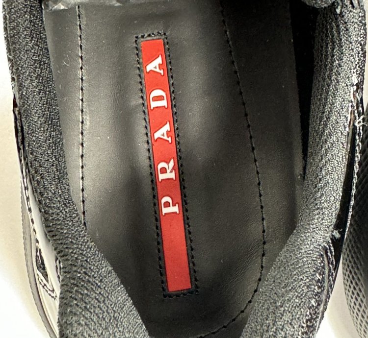 Prada America Cup Patent Sneakers