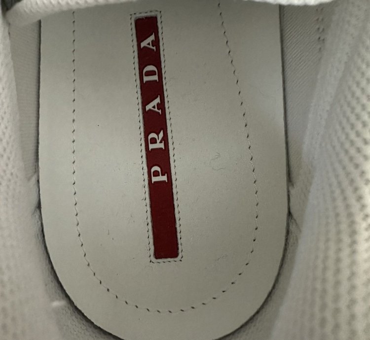 Prada America Cup Red Silver