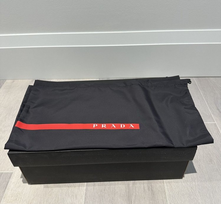 Prada America Cup Red Silver