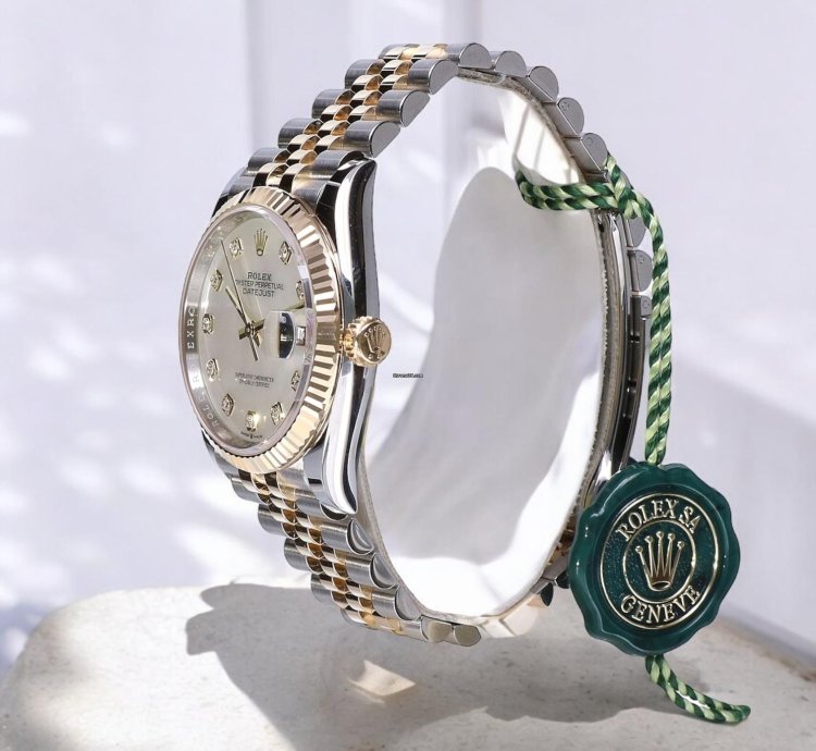 Rolex Datejust 36 Gold Steel Mother Of Pearl With Diamond Unworn 2025