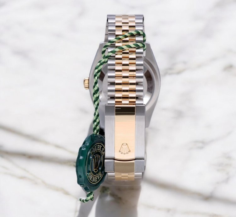 Rolex Datejust 36 Gold Steel Mother Of Pearl With Diamond Unworn 2025