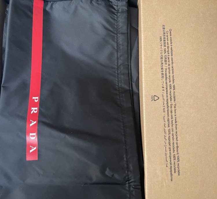 Prada America Cup Sneaker Light Blue