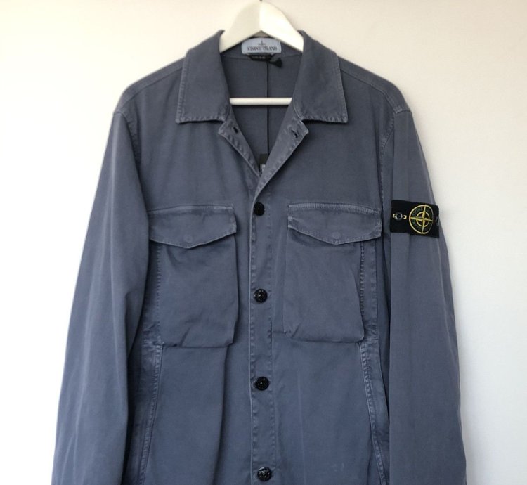 Stone Island Garment Dyed Utility Jacket
