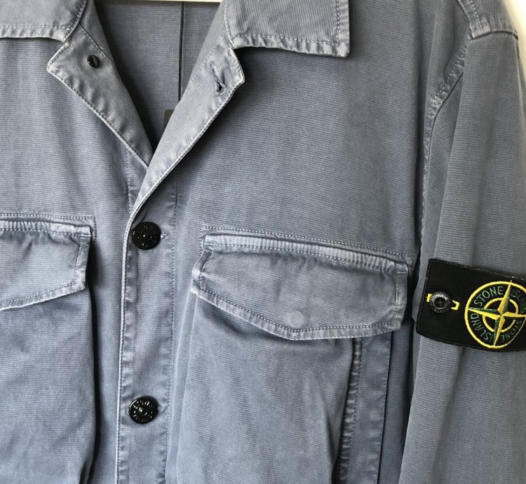 Stone Island Garment Dyed Utility Jacket