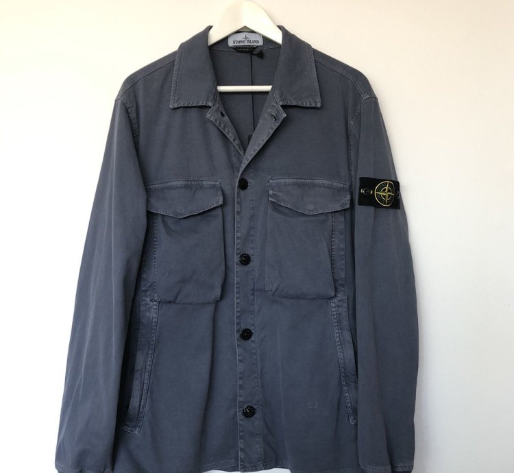 Stone Island Garment Dyed Utility Jacket