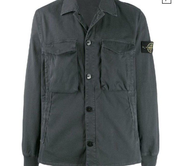 Stone Island Garment Dyed Utility Jacket