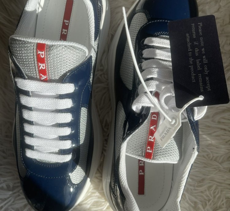 Prada America Cup Sneaker Size 6 Brand New