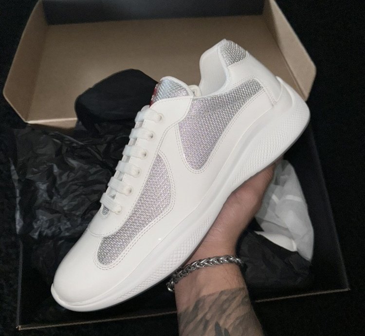 Prada America Cup Sneaker White