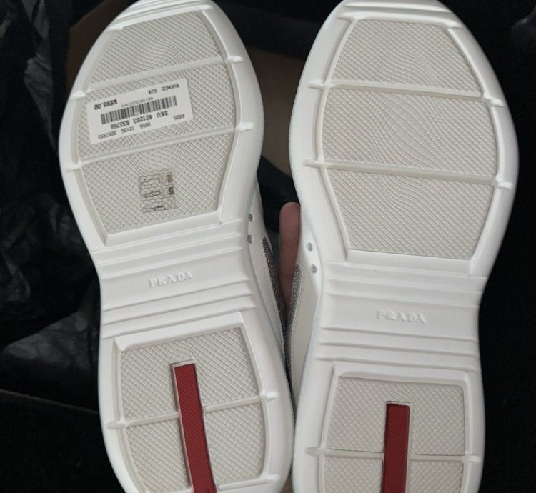Prada America Cup Sneaker White
