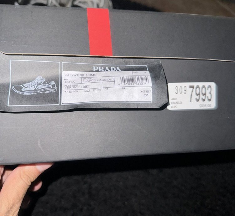 Prada America Cup Sneaker White