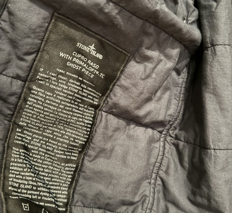 Stone Island Ghost Bomber Ss 24 Nwt