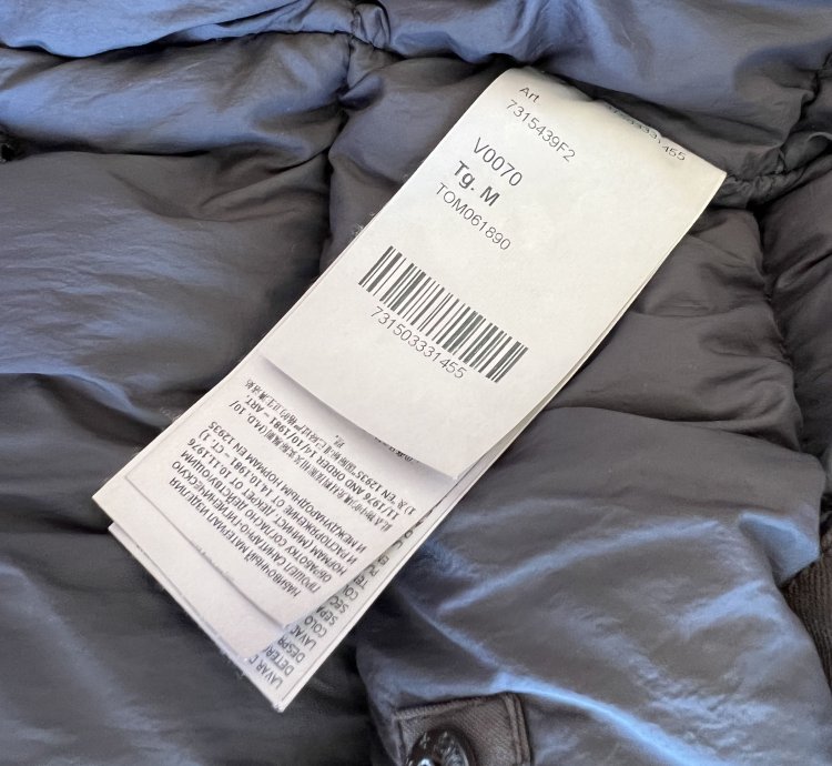 Stone Island Ghost Down Bomber Jacket