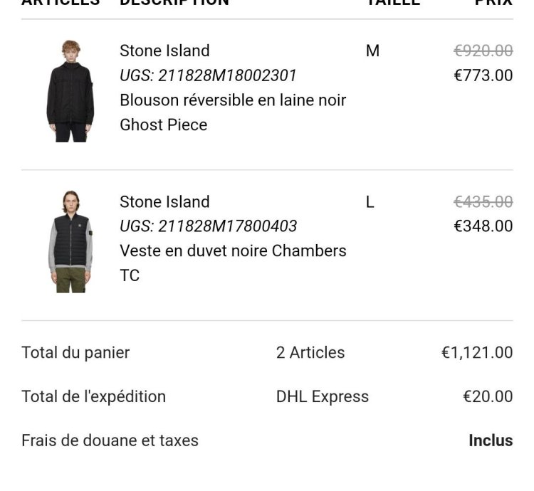 Stone Island Ghost Line Reversible Wool Jacket