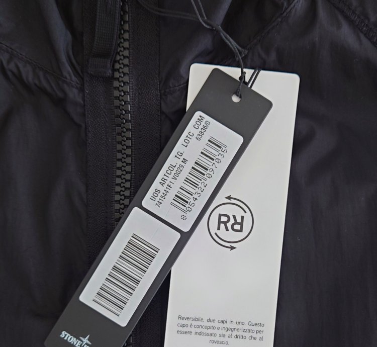 Stone Island Ghost Line Reversible Wool Jacket