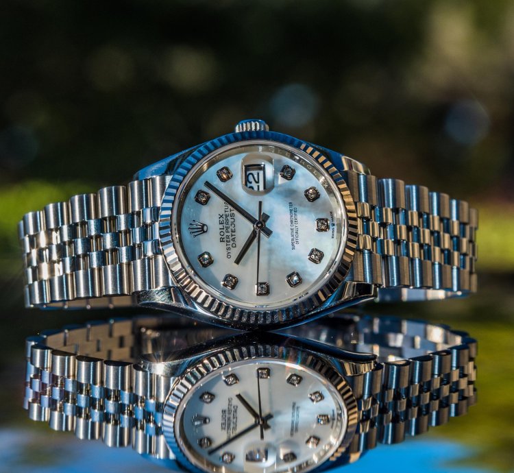 Rolex Datejust 36 Mother Of Pearl Diamond Set Dial