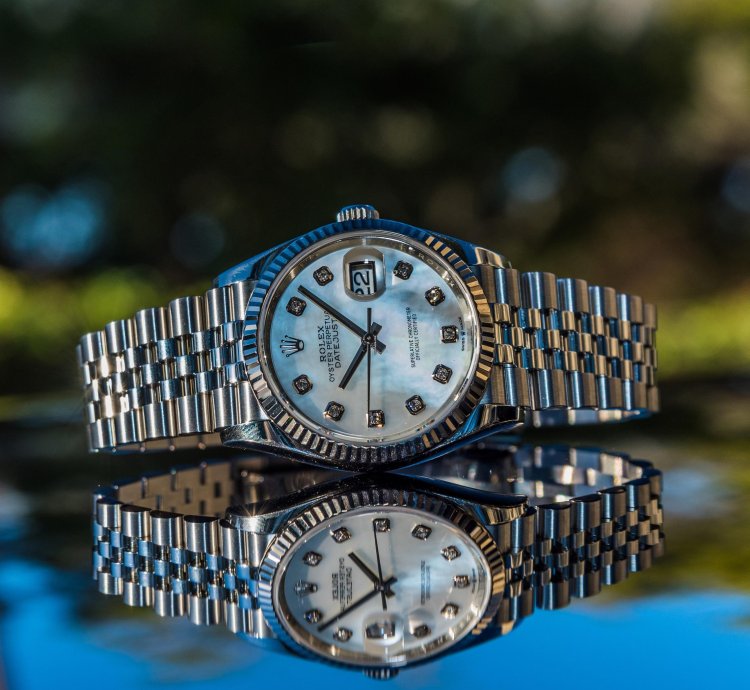 Rolex Datejust 36 Mother Of Pearl Diamond Set Dial