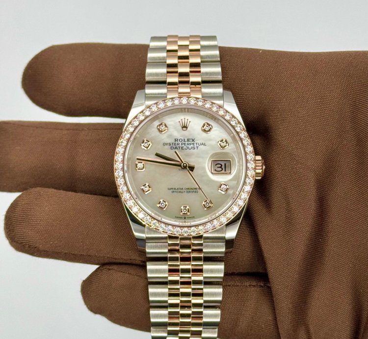 Rolex Datejust 36 New 2024 Mother Of Pearl Diamond Datejust 36