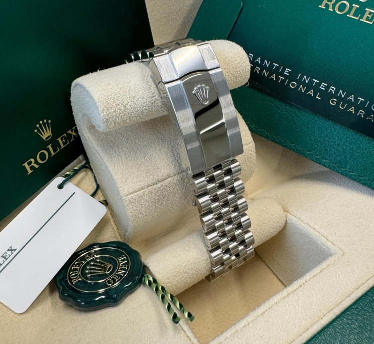 Rolex Datejust 36 New 2024 Mother Of Pearl Diamond Dial Diamond Bezel Stainless Steel Jubilee