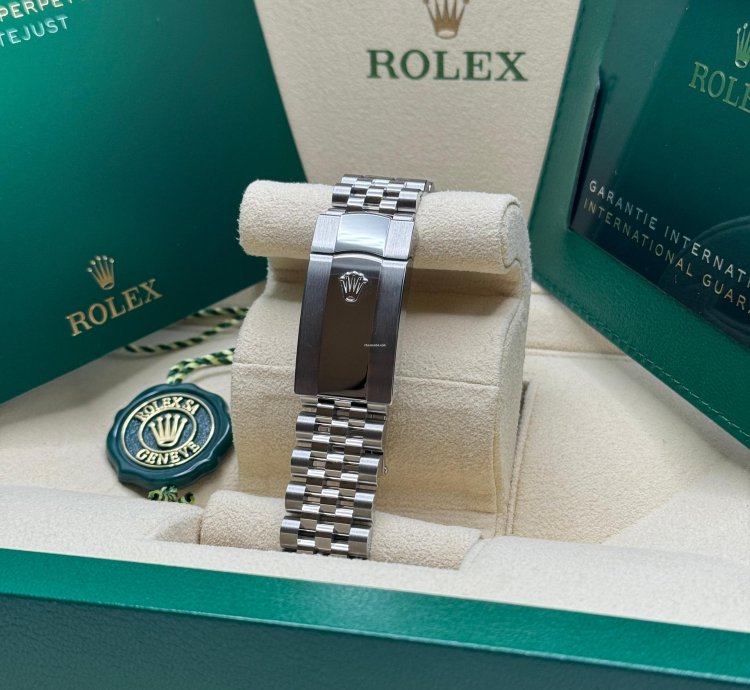 Rolex Datejust 36 New 2024 Pink Roman Pave69 Diamond Dial Diamond Bezel Stainless Steel Jubilee