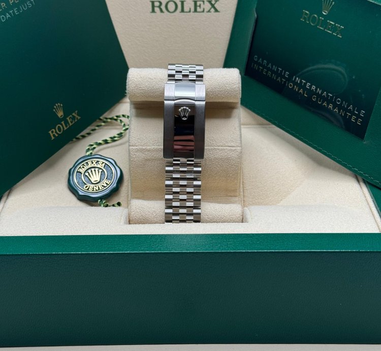 Rolex Datejust 36 New 2024 Pink Roman Pave69 Diamond Dial Diamond Bezel Stainless Steel Jubilee