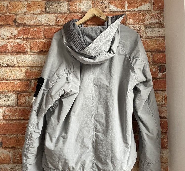 Stone Island Grey David Light-tc With Micropile