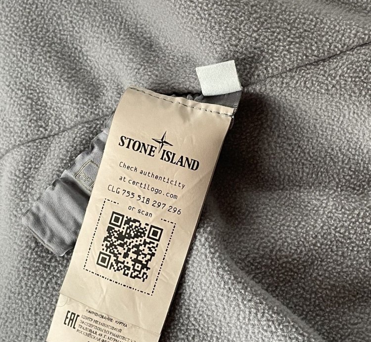 Stone Island Grey David Light-tc With Micropile