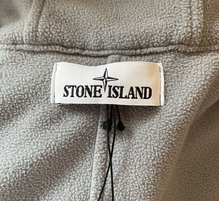Stone Island Grey David Light-tc With Micropile