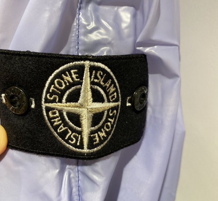 Stone Island Heat Reactive Hooded Jacket Blue Size
