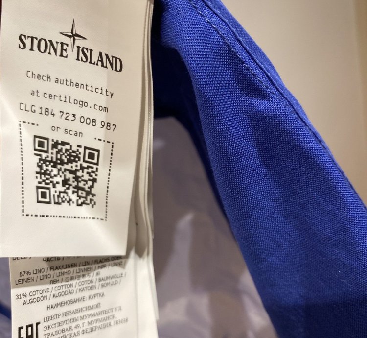 Stone Island Heat Reactive Hooded Jacket Blue Size