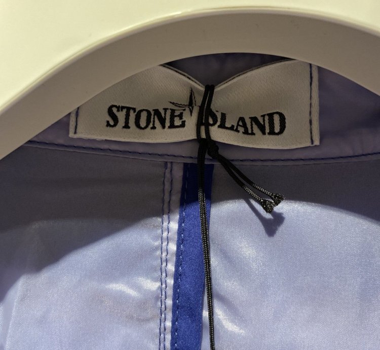 Stone Island Heat Reactive Hooded Jacket Blue Size