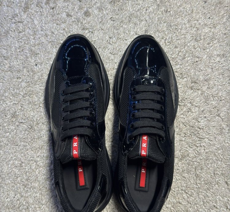 Prada Americas Cup Black Patent