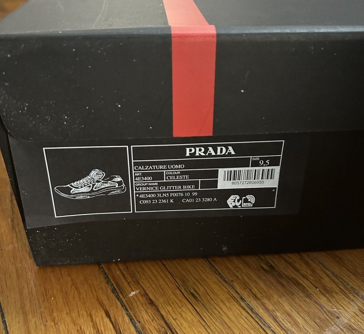 Prada Americas Cup Blue White