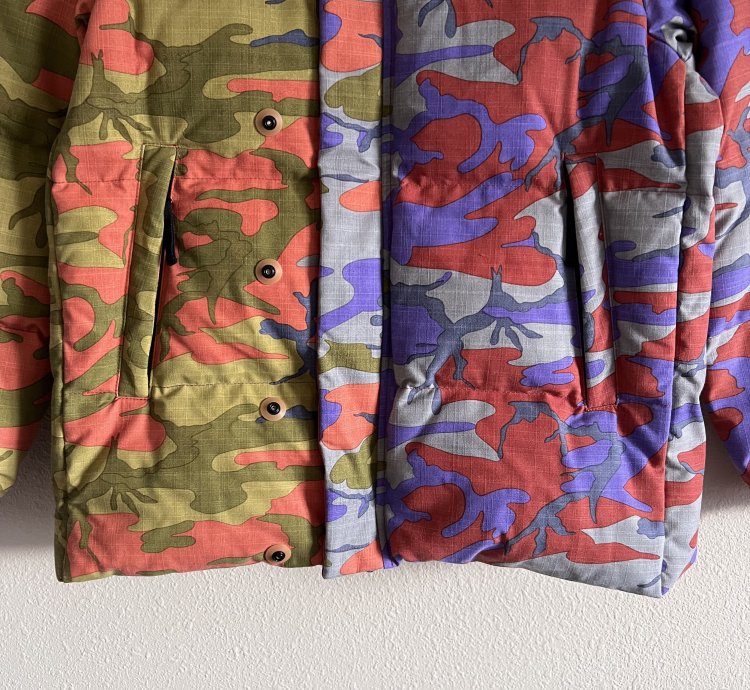 Stone Island Heritage Camo Ripstop Nylon Down Jacket