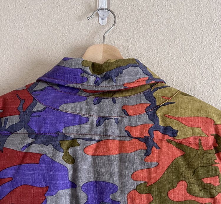 Stone Island Heritage Camo Ripstop Nylon Down Jacket