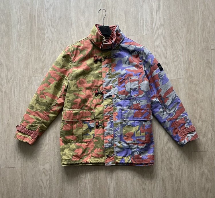 Stone Island Heritage Camo Ripstop Nylon Watro