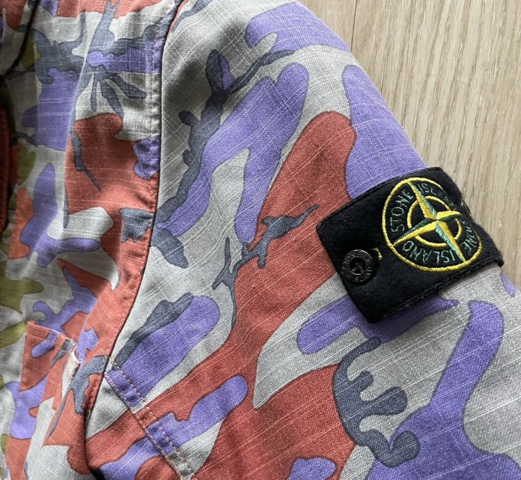 Stone Island Heritage Camo Ripstop Nylon Watro