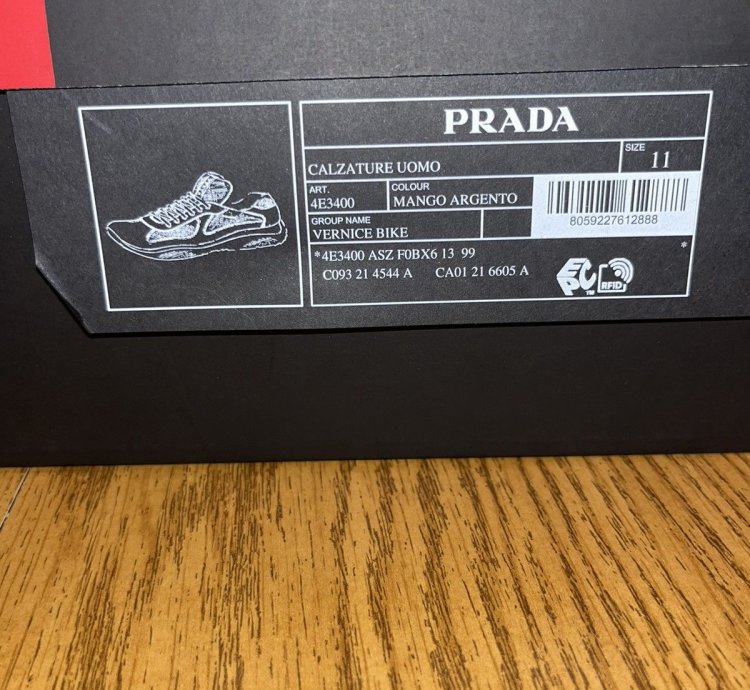 Prada Americas Cup Low-top Sneaker