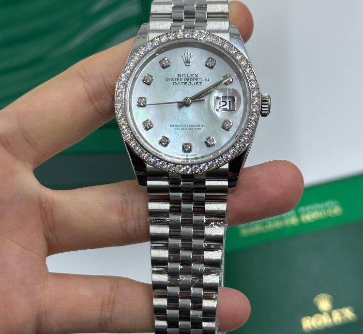 Rolex Datejust 36 Ng White Jub