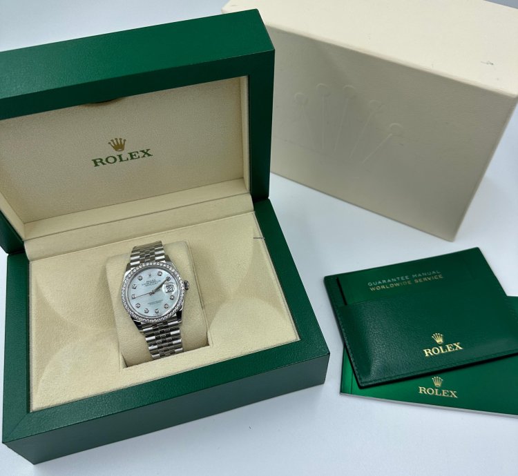 Rolex Datejust 36 Ng White Jub