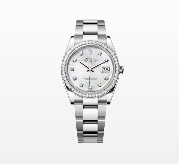 Rolex Datejust 36 Ng White Oys
