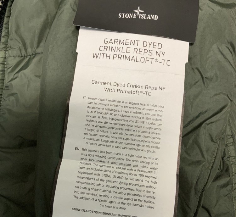 Stone Island Hooded Bomber Jacket