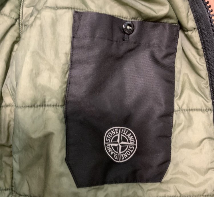 Stone Island Hooded Bomber Jacket